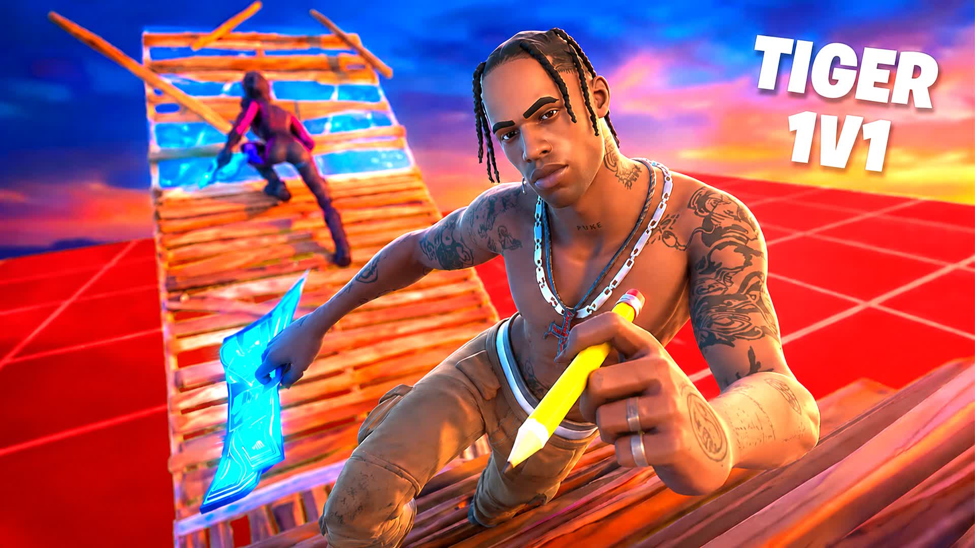 TIGER 1V1 BUILDFIGHTS [PRACTICE 🎯] — Fortnite Creative map