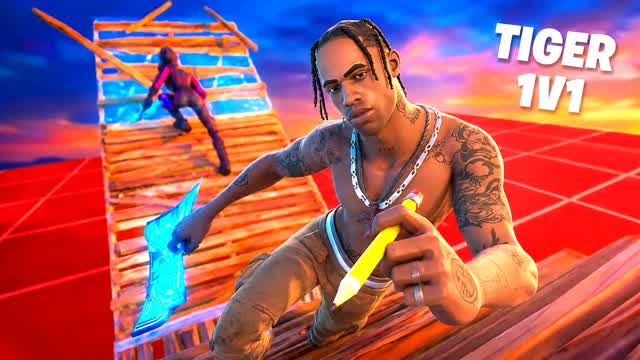 TIGER 1V1 BUILDFIGHTS [PRACTICE 🎯] — Fortnite Creative map