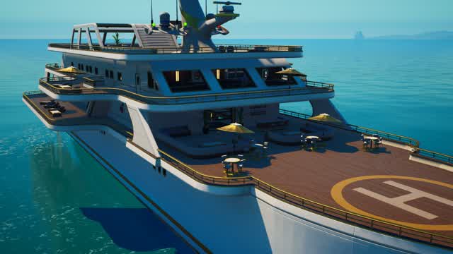 The Yacht - Gun Game — Fortnite Creative map cover art