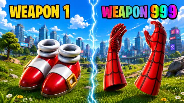 CITY 🔫 GUN GAME 1THT🔫 — Fortnite Creative map
