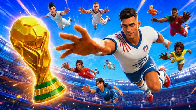 WORLD CUP ARENA — Fortnite Creative map cover art