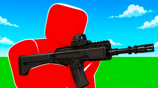 MUSIC UNC RIVAL 1 RED VS GRASSE CRAZY — Fortnite Creative map