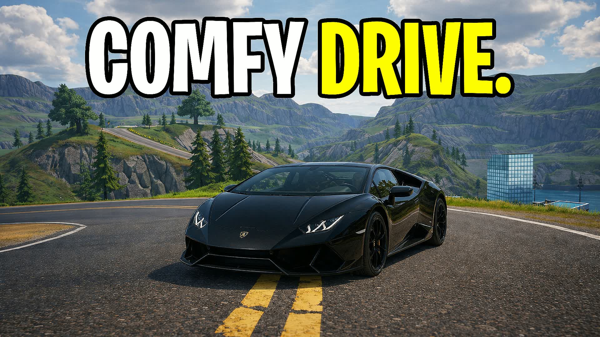 🌄 COMFY DRIVE - FFA — Fortnite Creative map