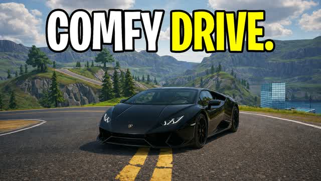 🌄 COMFY DRIVE - FFA — Fortnite Creative map cover art