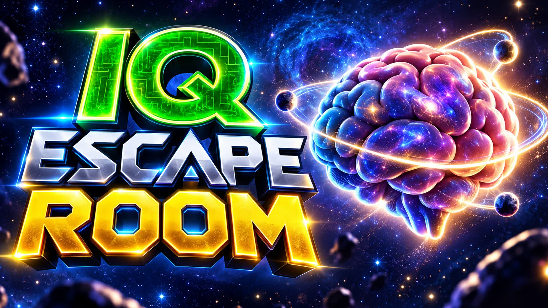 [SW] BRAIN🧠IQ ESCAPE ROOM — Fortnite Creative map
