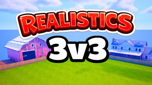 TOWN 3V3 REALISTICS - TRIO — Fortnite Creative map cover art