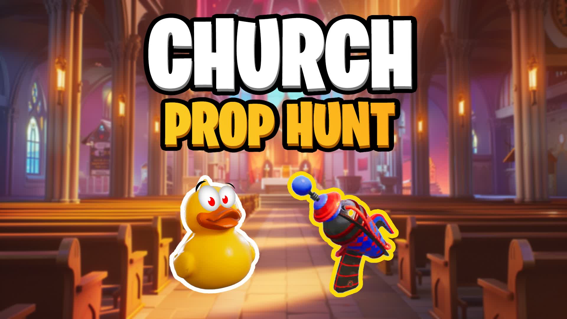 🏰CHURCH PROP HUNT🏰 — Fortnite Creative map