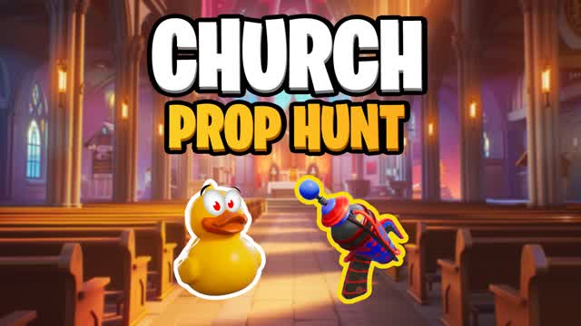 🏰CHURCH PROP HUNT🏰 — Fortnite Creative map cover art