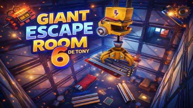 Giant Escape Room 6 de Tony — Fortnite Creative map
