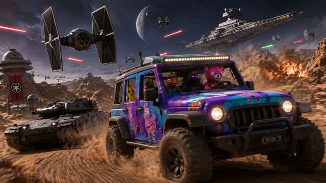 CAR GAME RACE — Fortnite Creative map