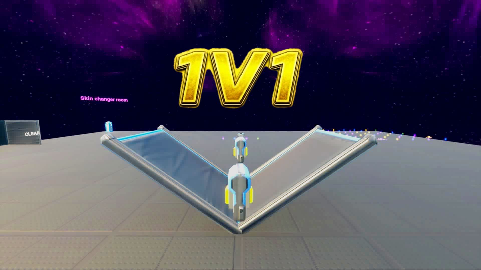 1V1 [ NAMES OFF ] — Fortnite Creative map