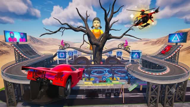 ROAD RAMP — Fortnite Creative map