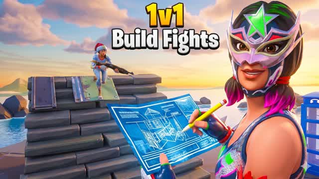 🛠️ Duel 1v1 | Build Fights — Fortnite Creative map