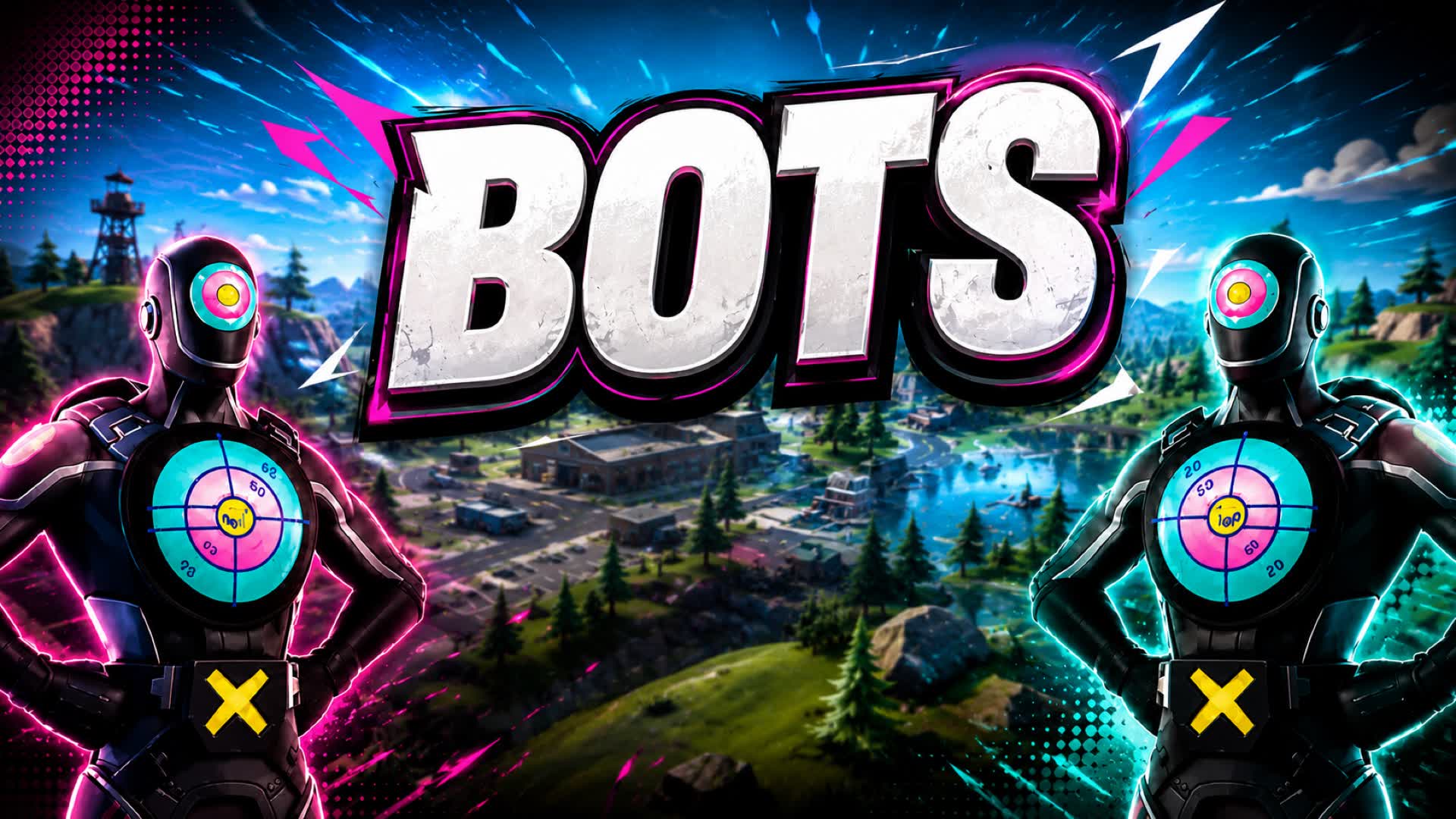BOT GROVE [EASY] — Fortnite Creative map