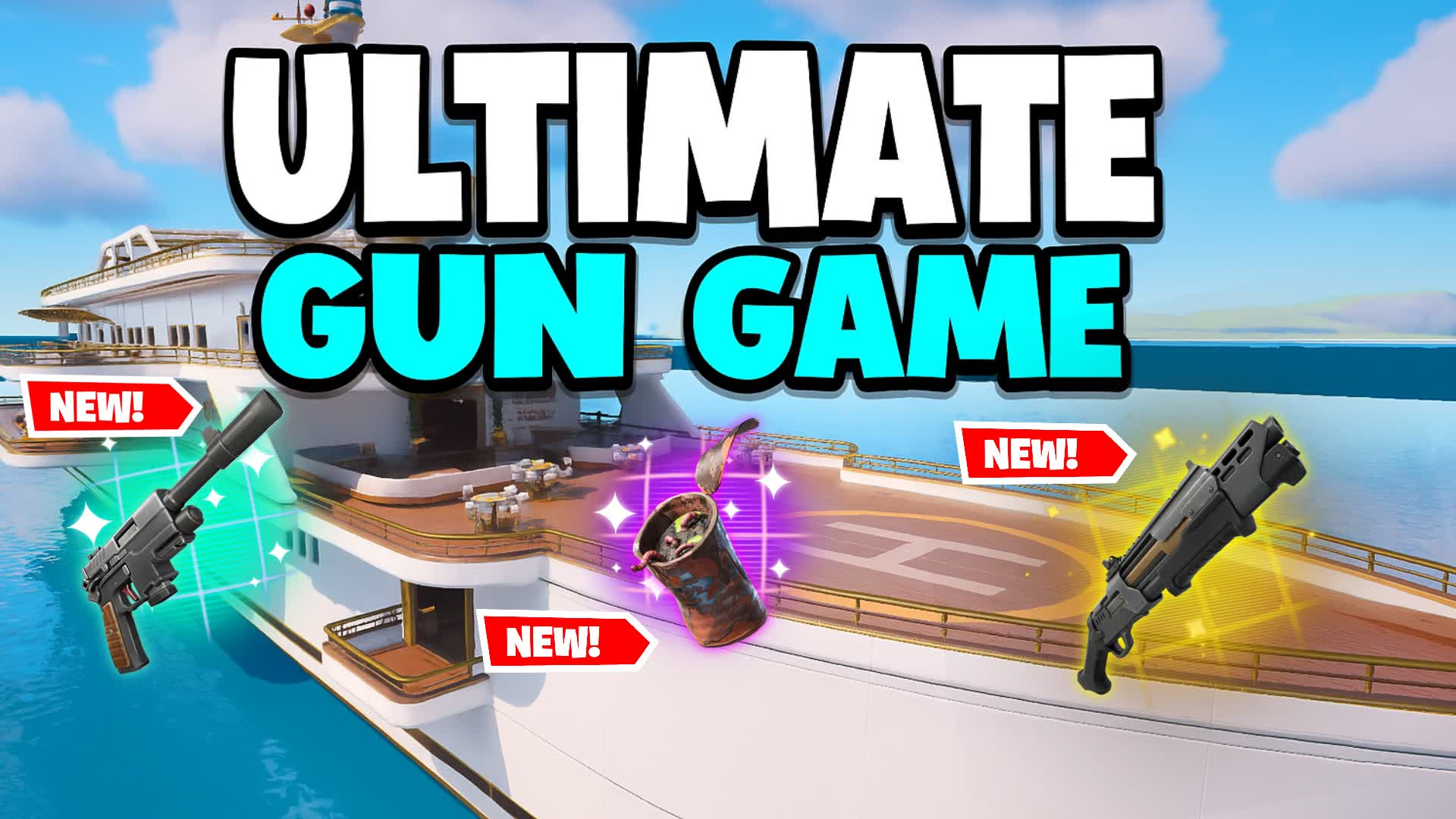 ULTIMATE GUN GAME — Fortnite Creative map
