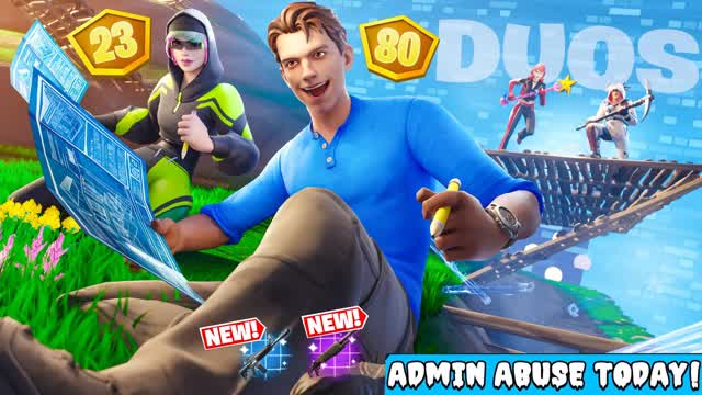 DUO ZONE WARS CUP [ENDGAME] — Fortnite Creative map