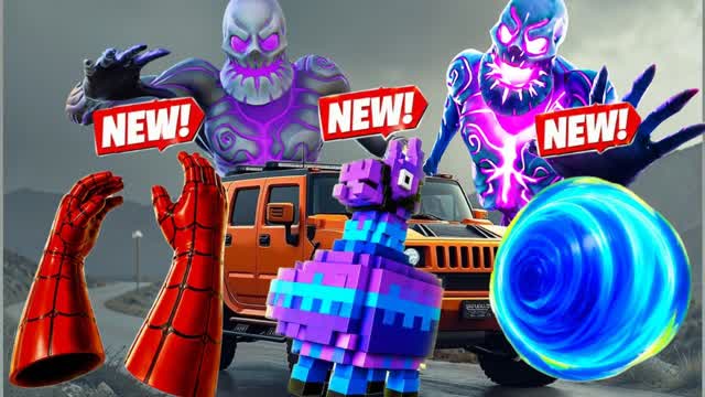 GDA ZOMBIE DRIVE CITY — Fortnite Creative map