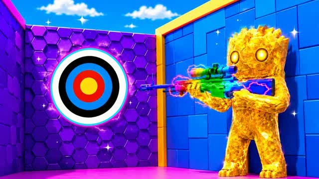 UNC AMAZING TRICKSHOT PARKOUR VERY EASY — Fortnite Creative map cover art