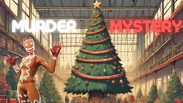 Murder Mystery noel — Fortnite Creative map cover art