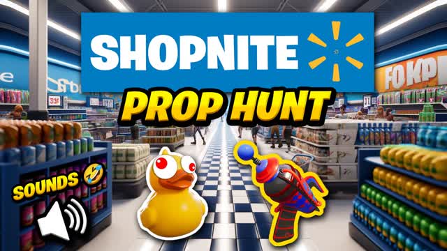 shop prop hunt — Fortnite Creative map cover art