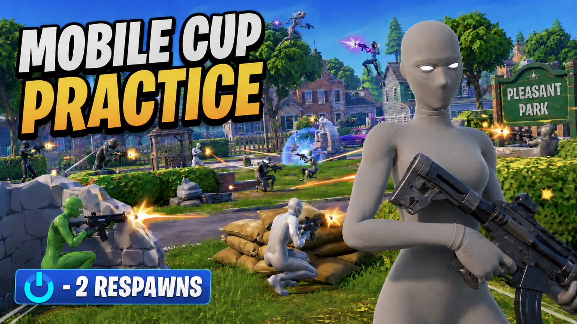 MOBILE CUP PRACTICE [SCHMALI] — Fortnite Creative map
