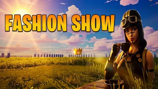 TBGF fashion show الكبينه — Fortnite Creative map cover art