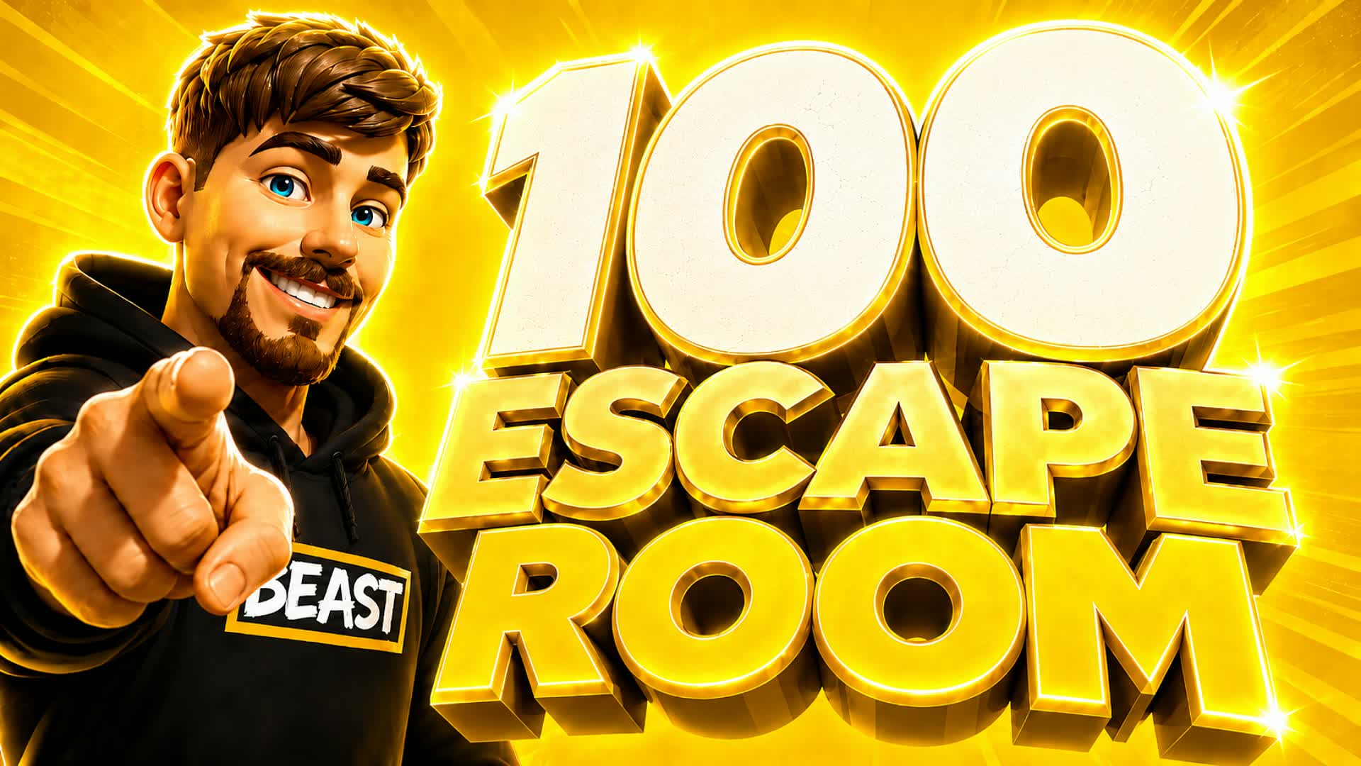 100 MEGA ESCAPE ROOM📣 — Fortnite Creative map