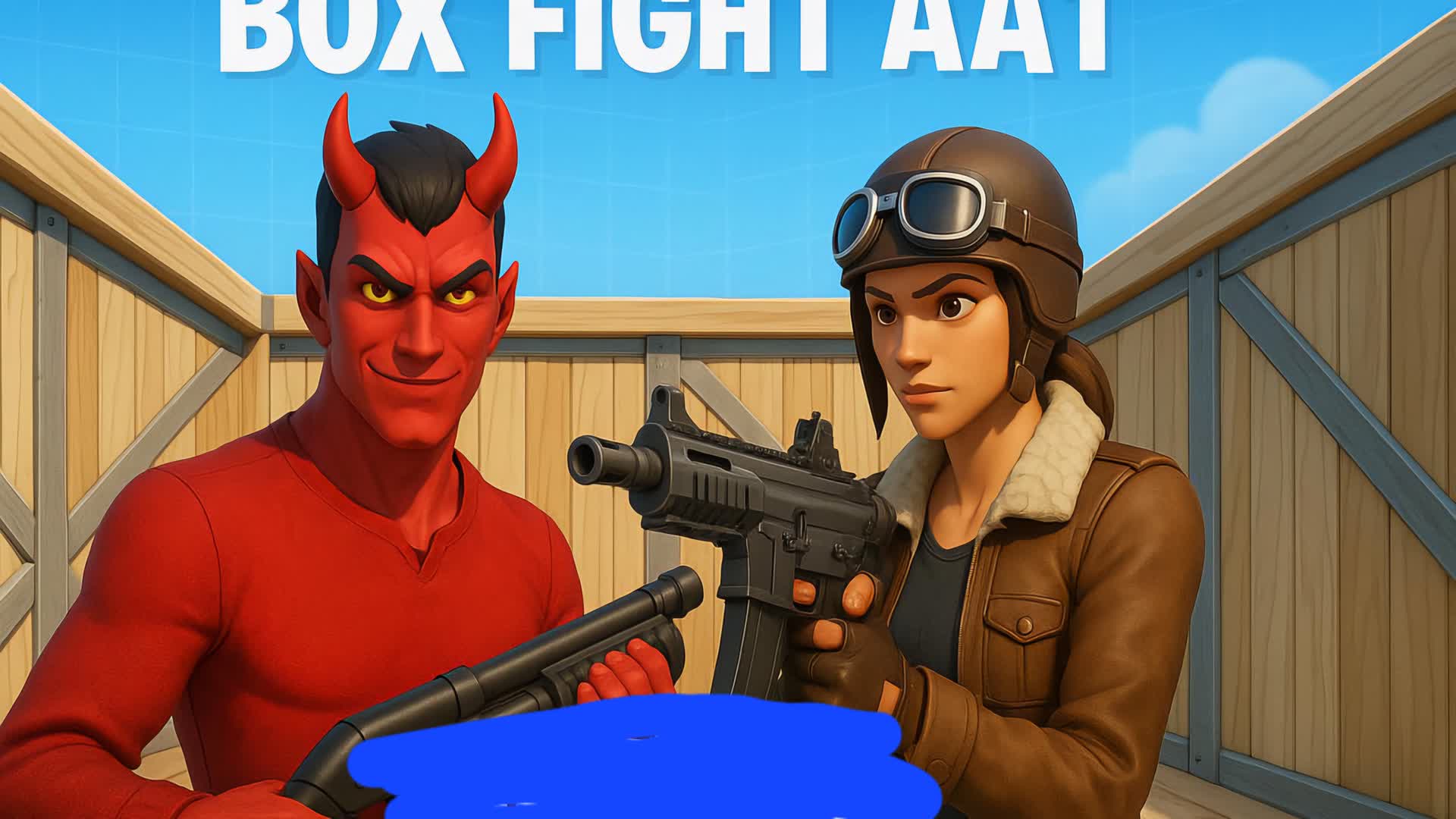 BOX FIGHT AA1 — Fortnite Creative map
