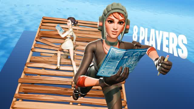 1v1 Caiba X Kraizy [8 players] — Fortnite Creative map
