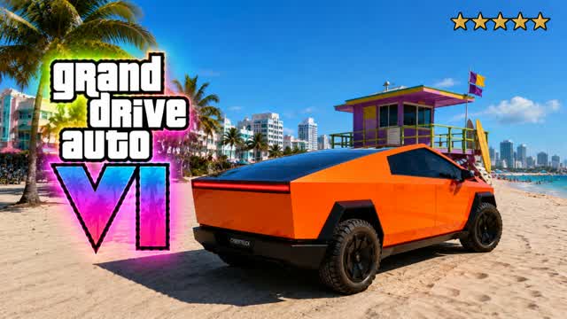 GDA VI 6🚗 GRAND DRIVE AUTO VI CHICAGO — Fortnite Creative map