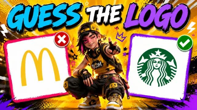 GUESS LOGO 🔎 PARKOUR OBBY — Fortnite Creative map