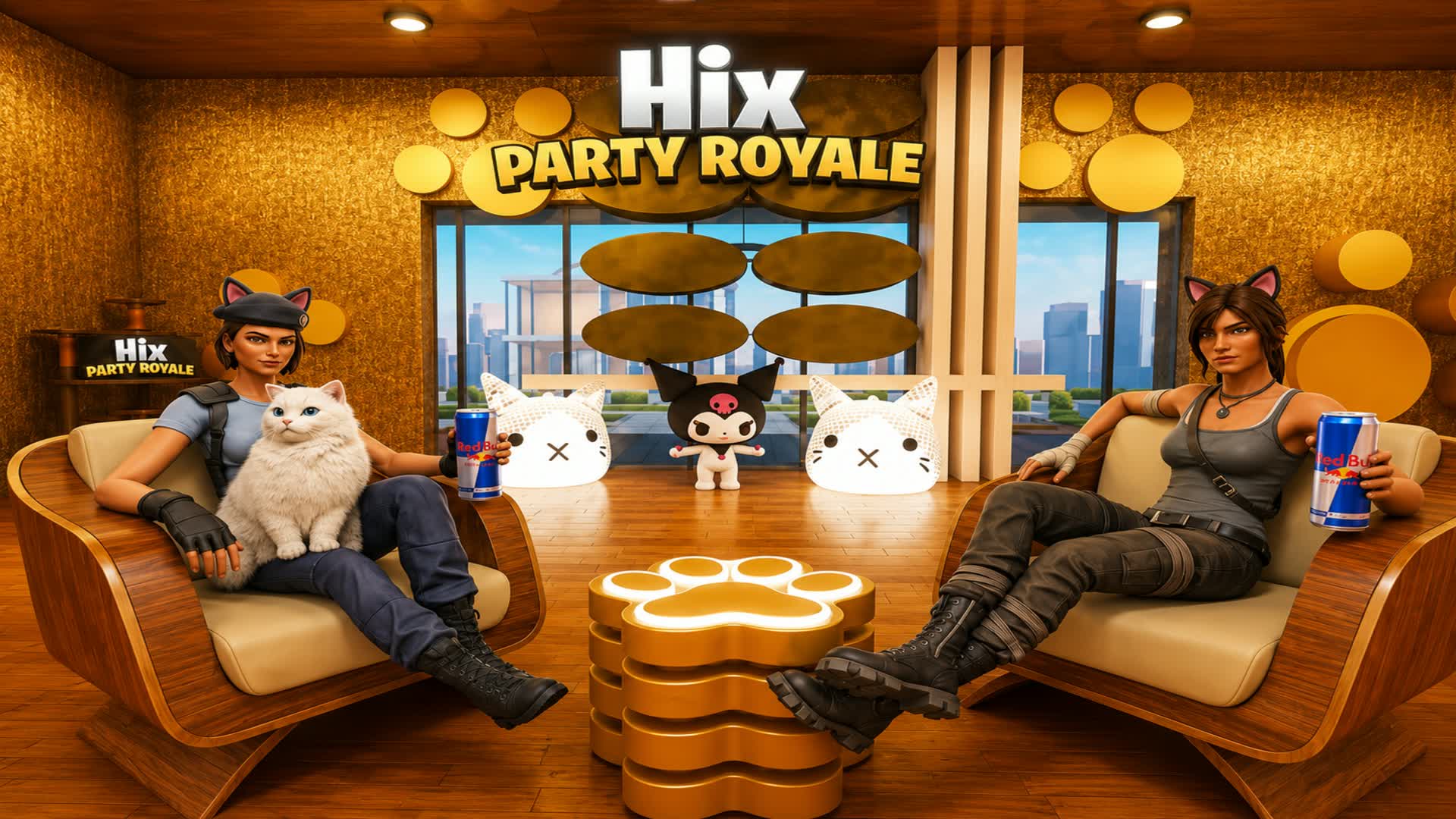 Hix PARTY ROYALE 2.0 — Fortnite Creative map