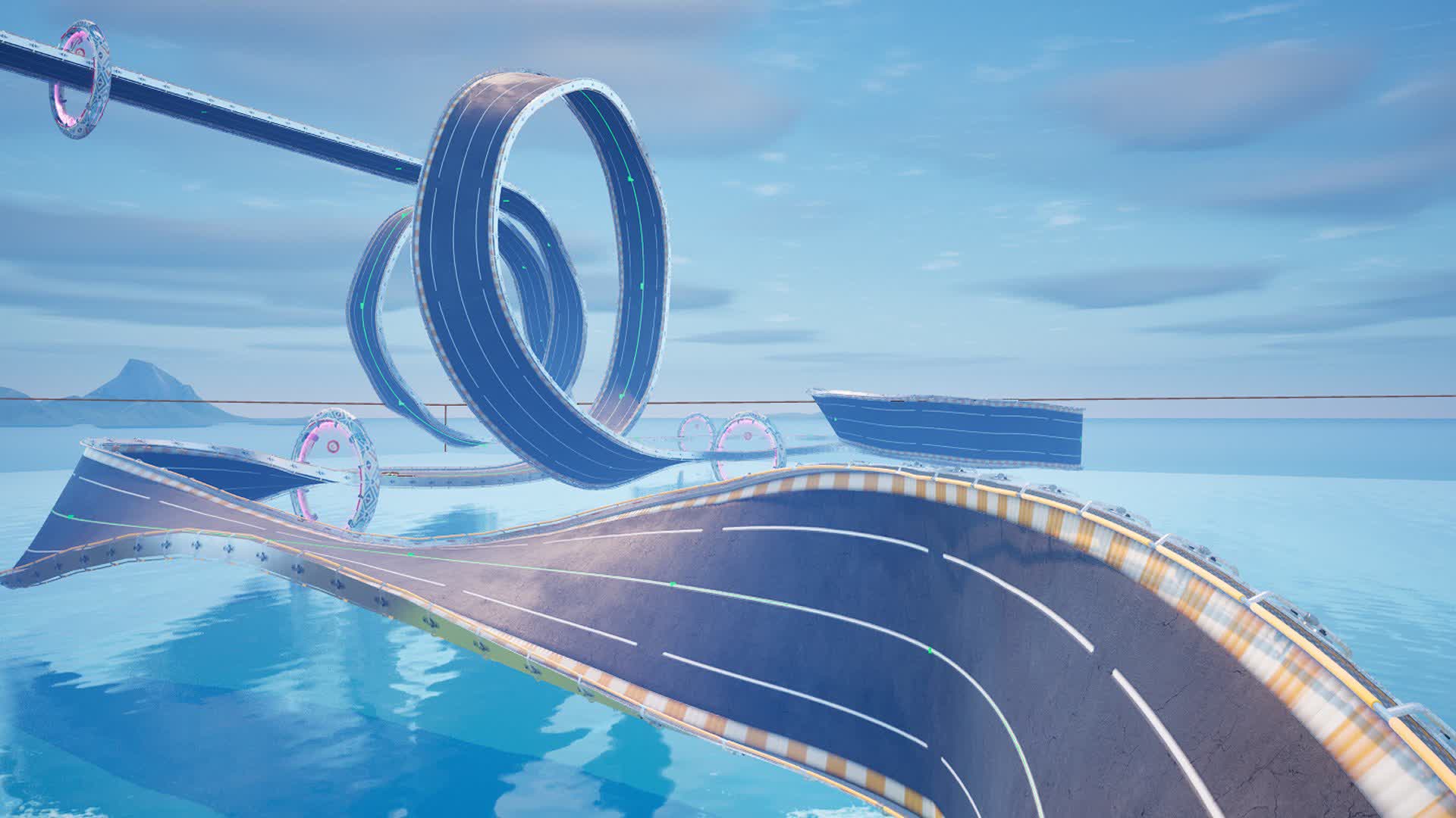 Loopy Rocket Race — Fortnite Creative map