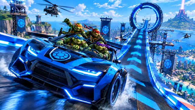Car Racing Game — Fortnite Creative map cover art