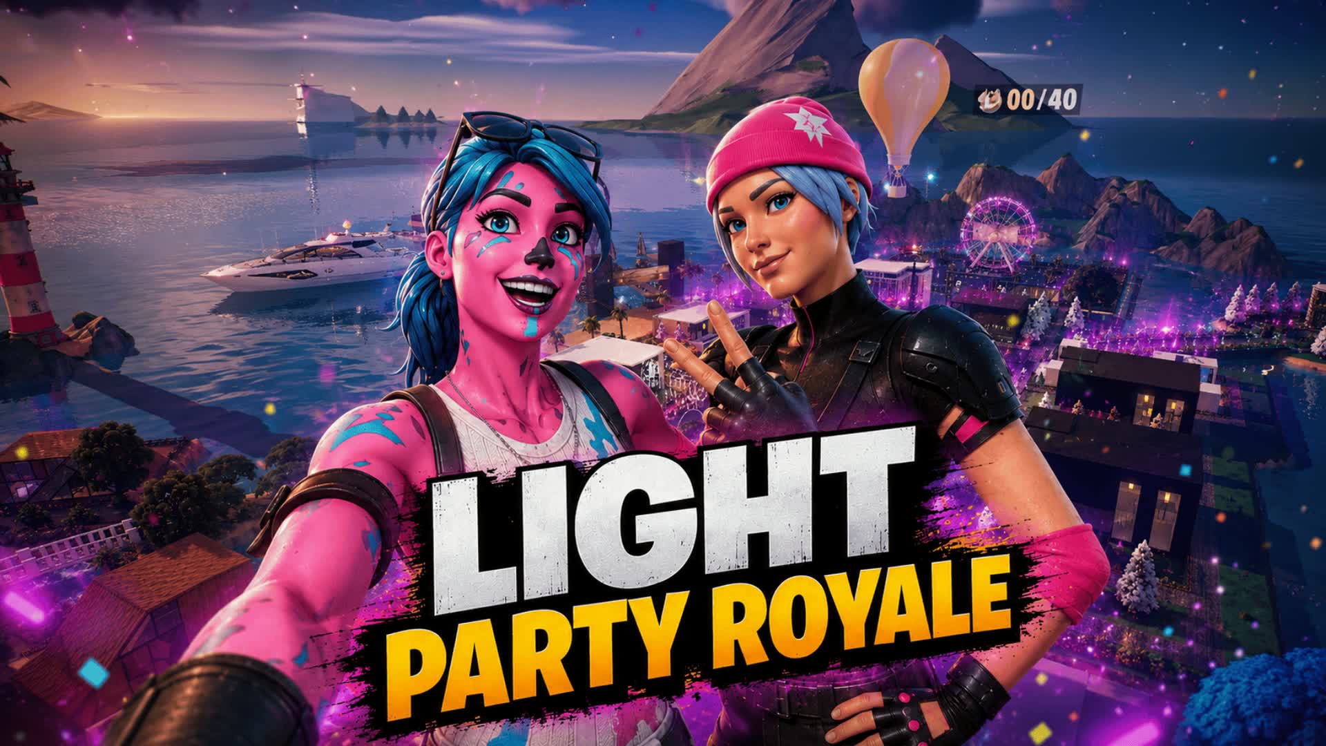 Light Party Royale — Fortnite Creative map