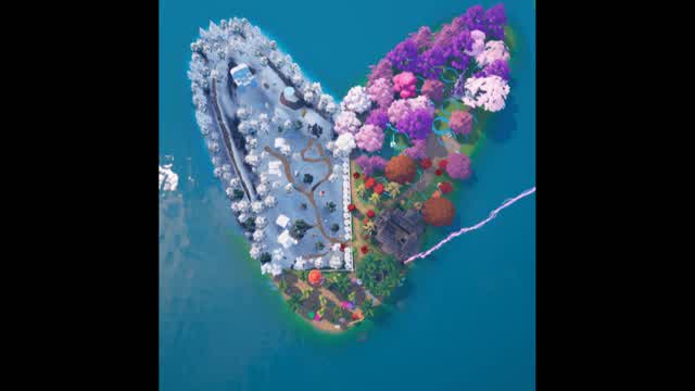 Hide and Seek at Four Seasons — Fortnite Creative map cover art