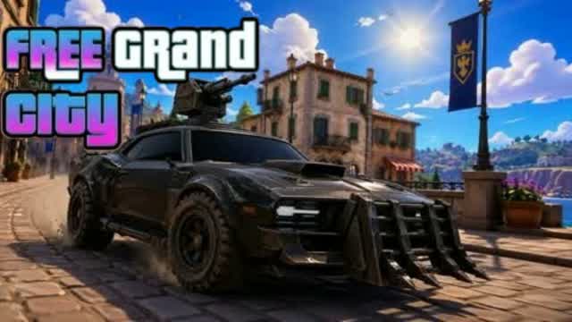 GRAND FREE DRIVE 🌃 — Fortnite Creative map