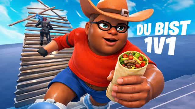 DU BIST 1V1 FFA - ALL SECRETS AND GUNS — Fortnite Creative map