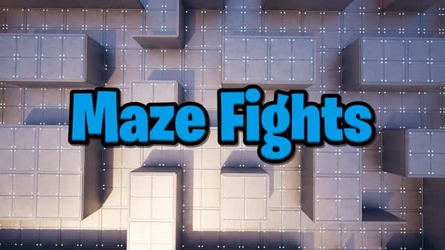 Maze Fights — Fortnite Creative map cover art