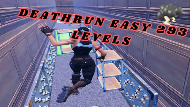 DEATHRUN EASY 293 LEVELS — Fortnite Creative map