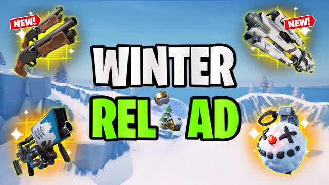 1v1v1 Winter Reload 1v1 Free For All PVP — Fortnite Creative map