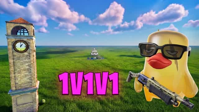 لطوخ تلتد 1v1v1 🎯 — Fortnite Creative map cover art