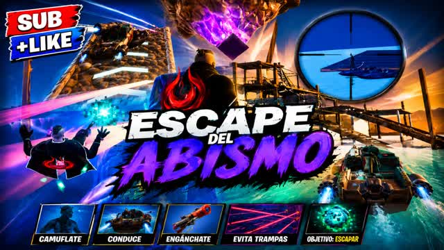ESCAPE DEL ABISMO — Fortnite Creative map