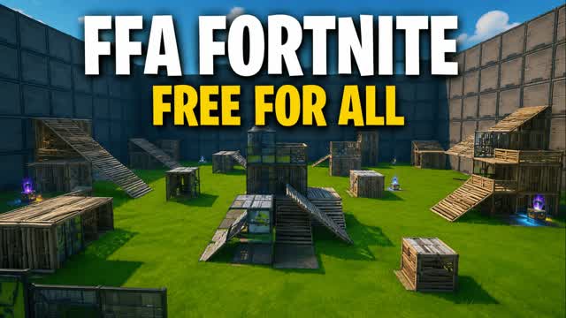 FREE FOR ALL ULTIMATE — Fortnite Creative map cover art