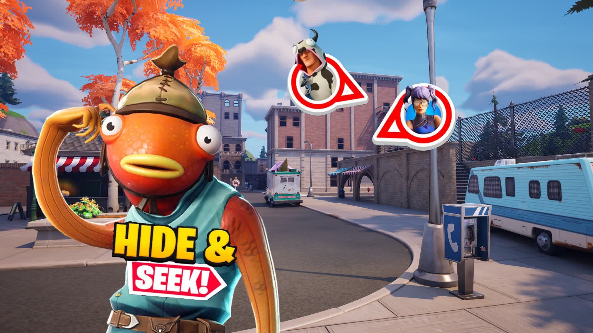 Tilted Hide and Seek — Fortnite Creative map