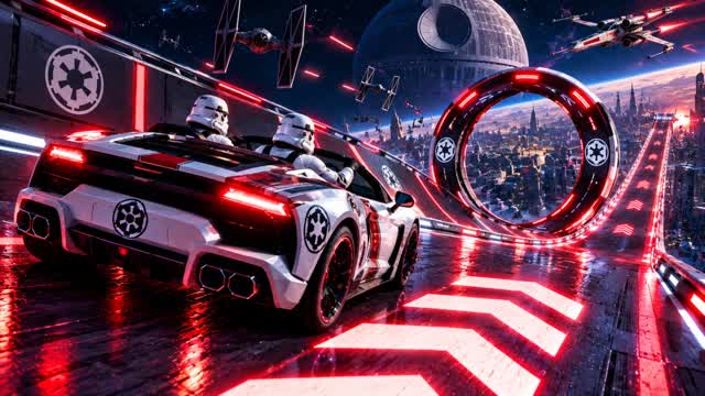 SUPER TRACK BATTLE - CAR GAME — Fortnite Creative map