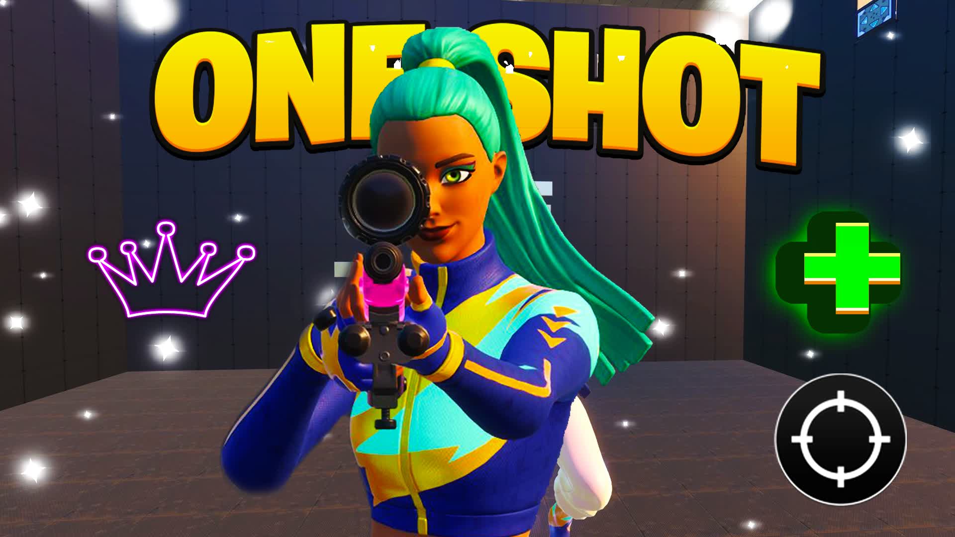 ONE SHOT SNIPER 😱 — Fortnite Creative map