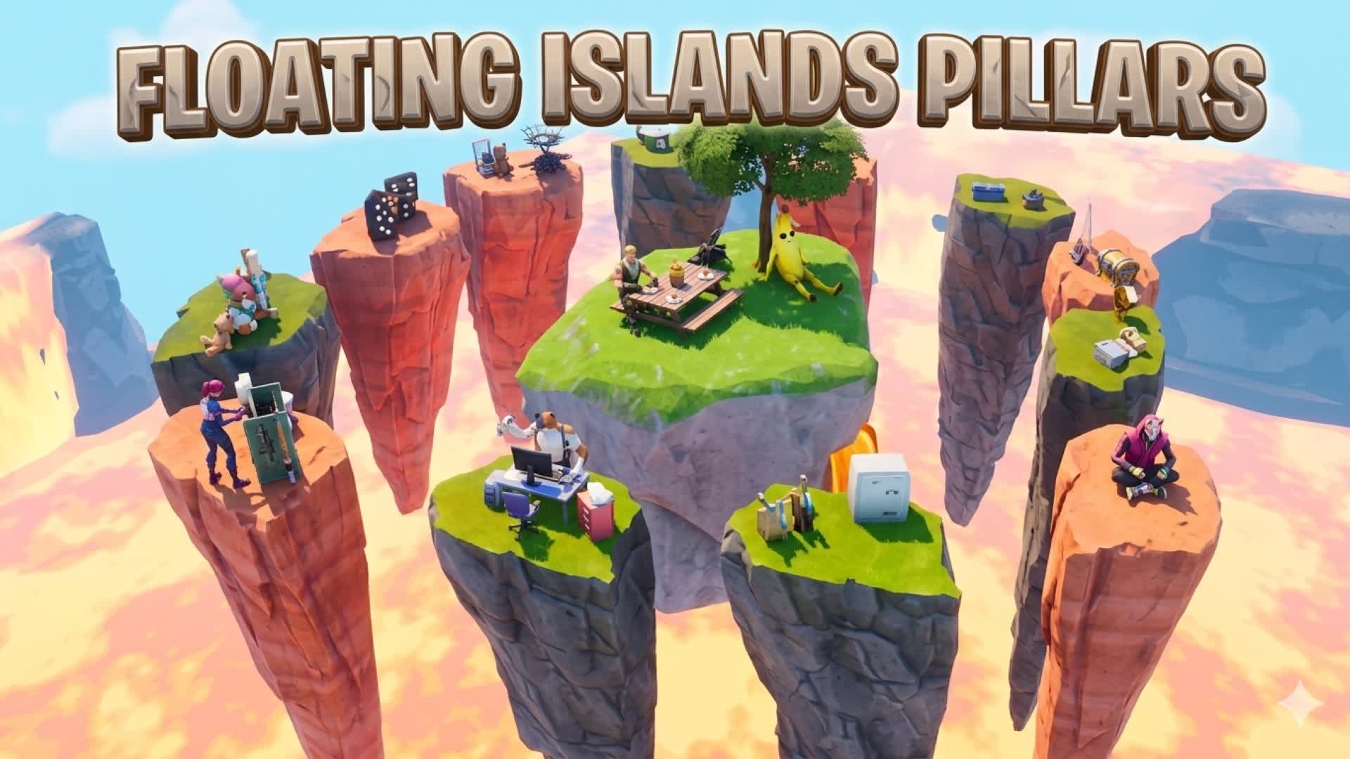 Floating Island Pillar — Fortnite Creative map