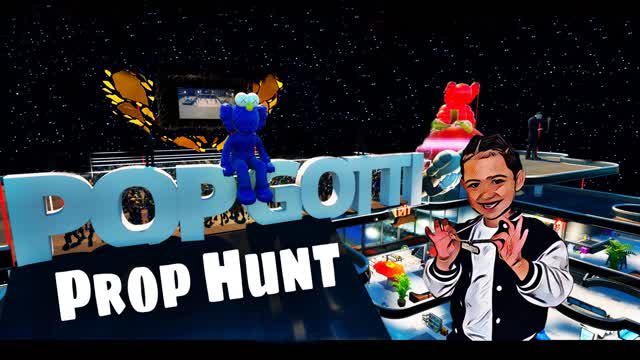 Pop Gotti's Prop Hunt — Fortnite Creative map cover art