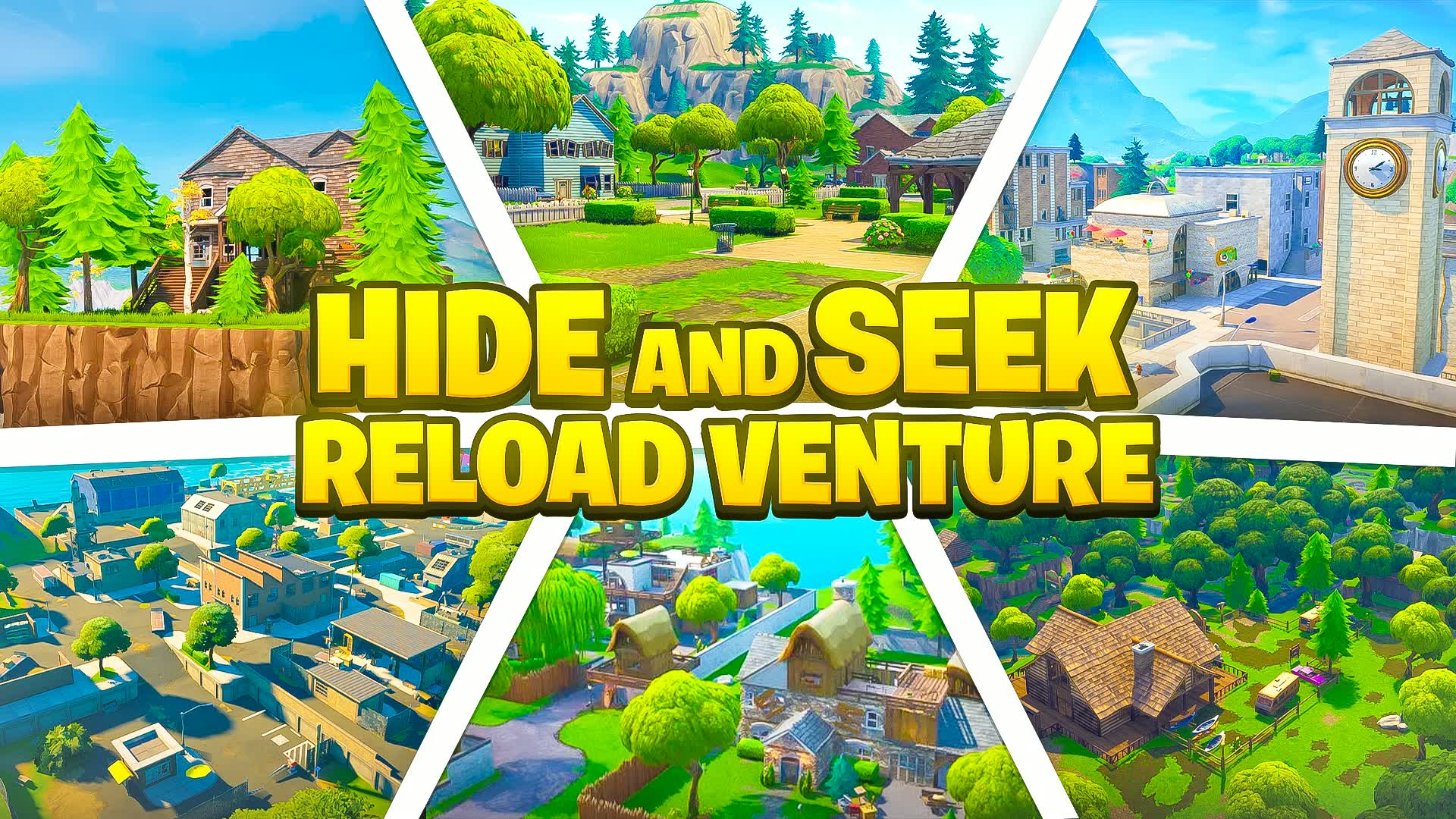 Hide And Seek! (Venture) — Fortnite Creative map